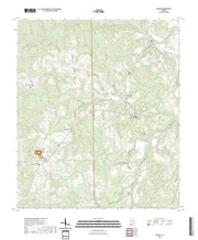 US Topo 7.5-minute map for Hacoda AL