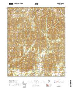 USGS US Topo 7.5-minute map for Hamilton NE AL 2020