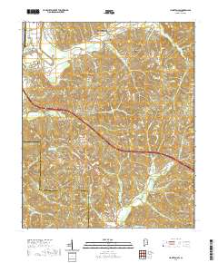 USGS US Topo 7.5-minute map for Hamilton SW AL 2020