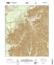 USGS US Topo 7.5-minute map for Harrisburg AL 2021