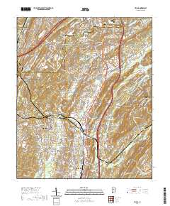 USGS US Topo 7.5-minute map for Helena AL 2020