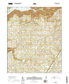 USGS US Topo 7.5-minute map for Henagar AL 2020