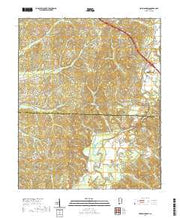 USGS US Topo 7.5-minute map for Henson Springs AL 2020