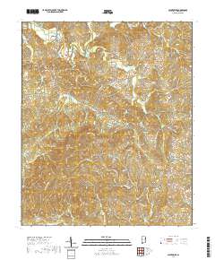 USGS US Topo 7.5-minute map for Hightower AL 2020