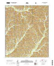 USGS US Topo 7.5-minute map for Hogglesville AL 2021