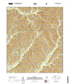 USGS US Topo 7.5-minute map for Hogglesville AL 2021