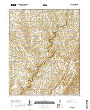 USGS US Topo 7.5-minute map for Holly Pond AL 2020