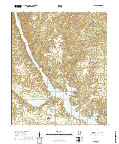 USGS US Topo 7.5-minute map for Holtville AL 2020