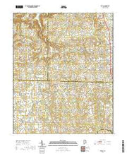 USGS US Topo 7.5-minute map for Hulaco AL 2020