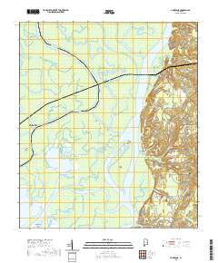 USGS US Topo 7.5-minute map for Hurricane AL 2020