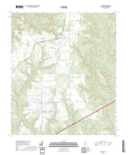 US Topo 7.5-minute map for Huxford AL