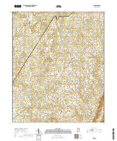 USGS US Topo 7.5-minute map for Ider AL 2020