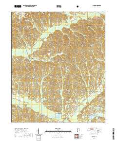 USGS US Topo 7.5-minute map for Ingram AL 2021