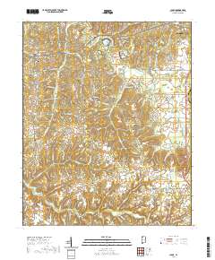 USGS US Topo 7.5-minute map for Isbell AL 2020