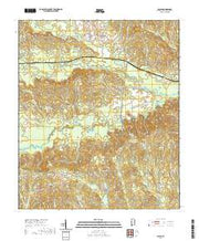 USGS US Topo 7.5-minute map for Jachin AL 2020