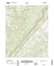 US Topo 7.5-minute map for Jamestown ALGA