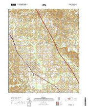 USGS US Topo 7.5-minute map for Jemison East AL 2020