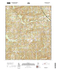 USGS US Topo 7.5-minute map for Jemison West AL 2020