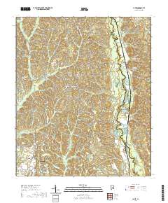 USGS US Topo 7.5-minute map for Jones AL 2020