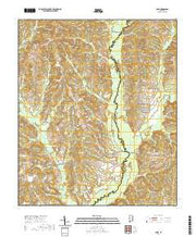 USGS US Topo 7.5-minute map for Josie AL 2020