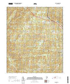 USGS US Topo 7.5-minute map for Kellyton AL 2020