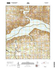 USGS US Topo 7.5-minute map for Killen AL 2020