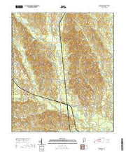 USGS US Topo 7.5-minute map for Kimbrough AL 2020