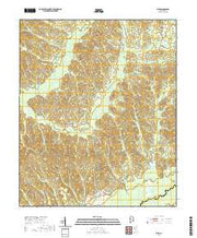 USGS US Topo 7.5-minute map for Kirk AL 2020