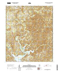 USGS US Topo 7.5-minute map for Lake Tuscaloosa North AL 2020