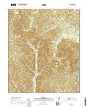 USGS US Topo 7.5-minute map for Land AL 2020