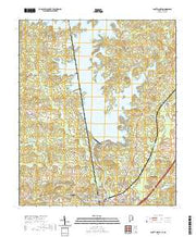 USGS US Topo 7.5-minute map for Lanett North ALGA 2020