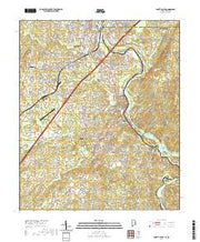 USGS US Topo 7.5-minute map for Lanett South ALGA 2020