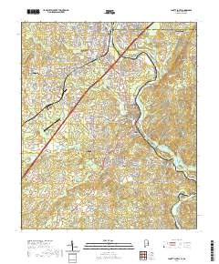 USGS US Topo 7.5-minute map for Lanett South ALGA 2020