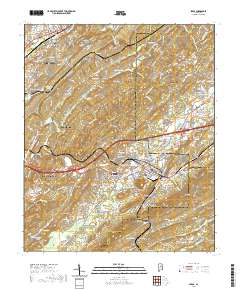 USGS US Topo 7.5-minute map for Leeds AL 2020