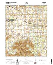 USGS US Topo 7.5-minute map for Leighton AL 2020