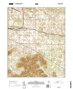 USGS US Topo 7.5-minute map for Leighton AL 2020