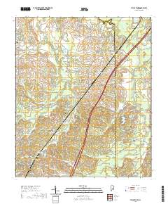 USGS US Topo 7.5-minute map for Letohatchee AL 2020