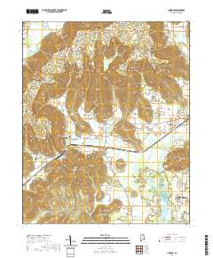 USGS US Topo 7.5-minute map for Lim Rock AL 2020