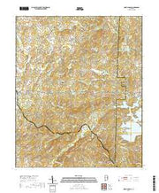 USGS US Topo 7.5-minute map for Lineville East AL 2020