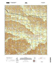 USGS US Topo 7.5-minute map for Lisman AL 2020