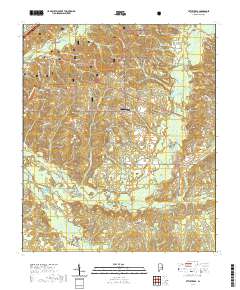 USGS US Topo 7.5-minute map for Little Texas AL 2021