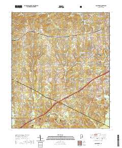 USGS US Topo 7.5-minute map for Loachapoka AL 2021