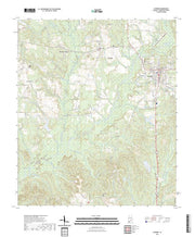 US Topo 7.5-minute map for Luverne AL