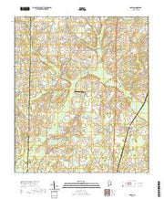 USGS US Topo 7.5-minute map for Madrid AL 2020