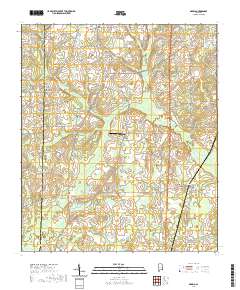 USGS US Topo 7.5-minute map for Madrid AL 2020