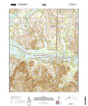 USGS US Topo 7.5-minute map for Mason Ridge AL 2020