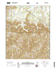 USGS US Topo 7.5-minute map for Massey AL 2021