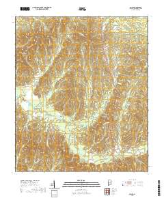 USGS US Topo 7.5-minute map for Miller AL 2020