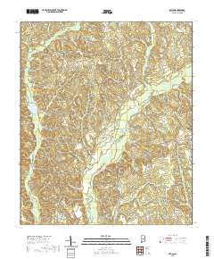 USGS US Topo 7.5-minute map for Milton AL 2020