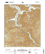 USGS US Topo 7.5-minute map for Mitchell Dam AL 2020